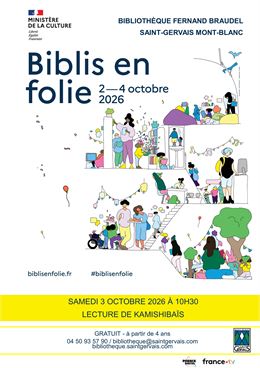 Lecture de Kamishibaïs - Biblis en folie 2026_Saint-Gervais-les-Bains - Ministère de la culture