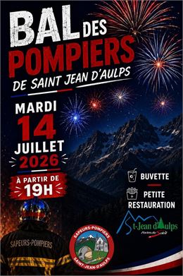 Fête Nationale et bal des pompiers - Mairie St Jean d'Aulps