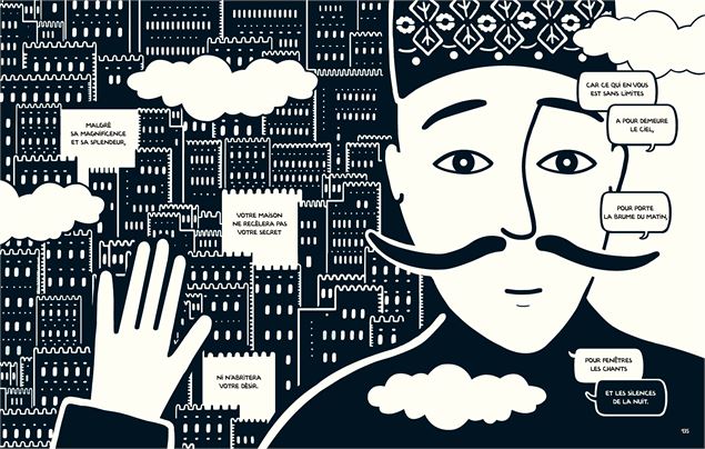 Inauguration de l'exposition │ Le Prophète de Khalil Gibran, par Zeina Abirached_Chambéry - Zeina Ab