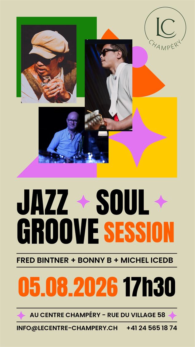 Jazz*Soul*Groove*Session - Le Centre / Fred Bintner et friends