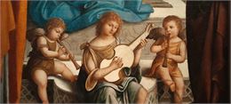 Détail d'un tableau transmis par les musiciennes comme visuel d'annonce du concert - La Retornelle 