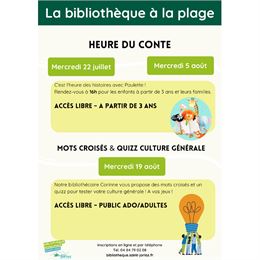 Quiz et activités culture générale et locale_Saint-Jorioz - Bibliothèque Municipale de Saint-Jorioz