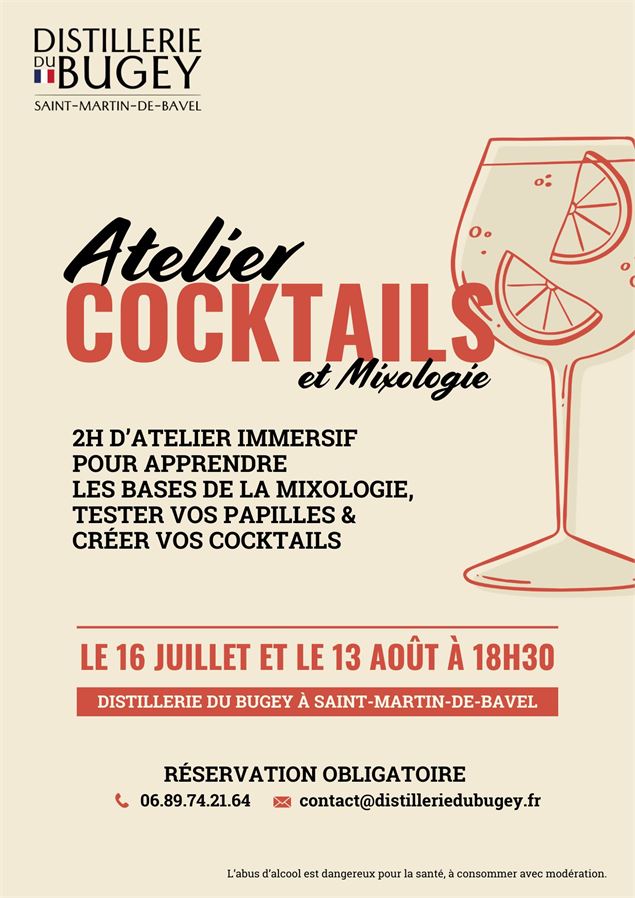 Affiche de l'évènement - Distillerie du Bugey