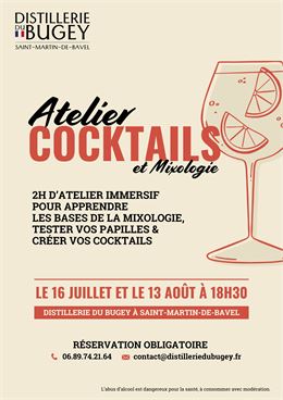 Affiche de l'évènement - Distillerie du Bugey