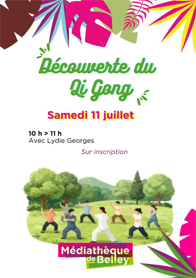 Découverte du Qi Gong à Belley - Médiathèque Belley