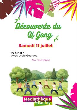 Découverte du Qi Gong à Belley - Médiathèque Belley