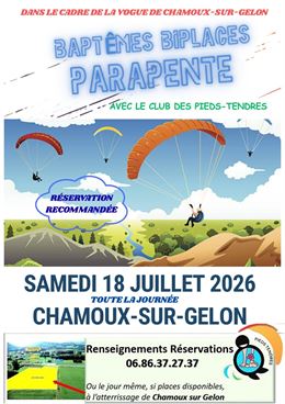 Journée biplace parapente