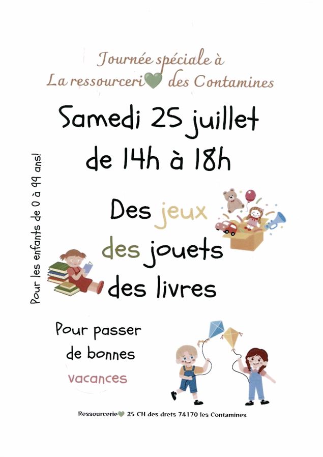 Journées portes ouvertes à la ressourcerie des Contamines_Les Contamines-Montjoie