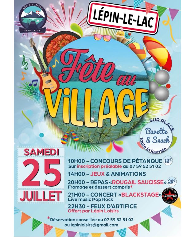 Fête de Lépin Loisirs_Lépin-le-Lac - Lépin Loisirs