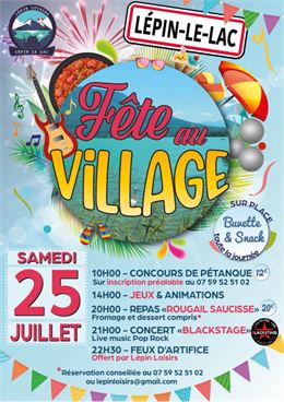 Fête de Lépin Loisirs_Lépin-le-Lac - Lépin Loisirs