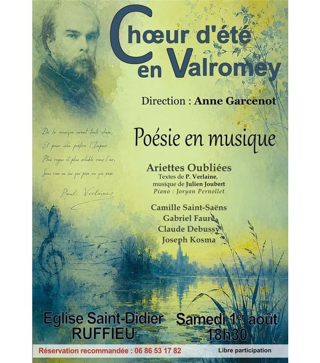 Choeur d'été en Valromey : poésie en musique_Haut Valromey - Choeur en Valromey
