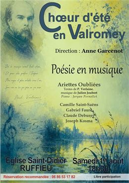 Choeur d'été en Valromey : poésie en musique_Haut Valromey - Choeur en Valromey