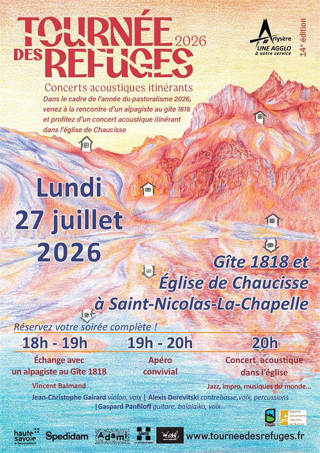 Tournée des refuges Gîte 1818 et église de Chaucisse_Saint-Nicolas-la-Chapelle - Arlysère