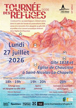 Tournée des refuges Gîte 1818 et église de Chaucisse_Saint-Nicolas-la-Chapelle - Arlysère