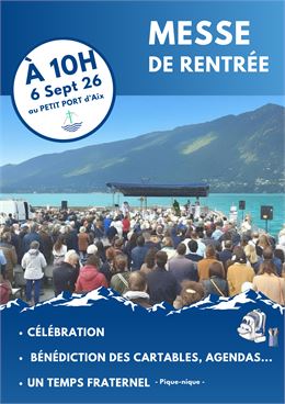 MESSE DE RENTREE AU PETIT PORT - non