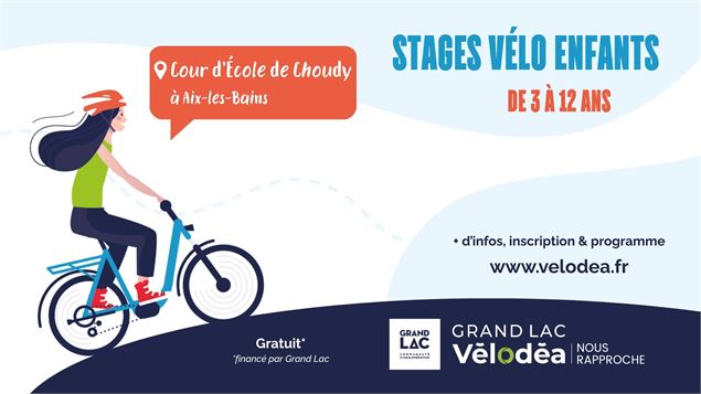 Stage vélo enfants Vélodéa - Août 2026 - Vélodéa