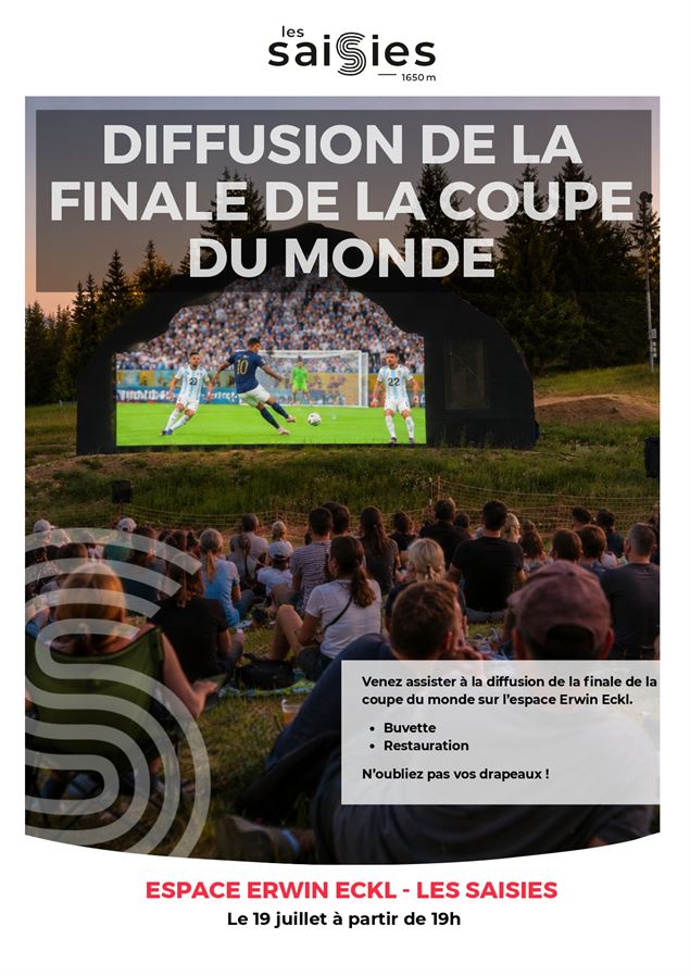 Retransmission Finale Coupe du Monde 2026_Les Saisies