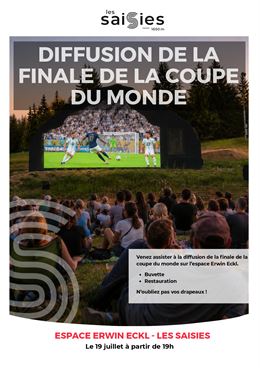 Retransmission Finale Coupe du Monde 2026_Les Saisies