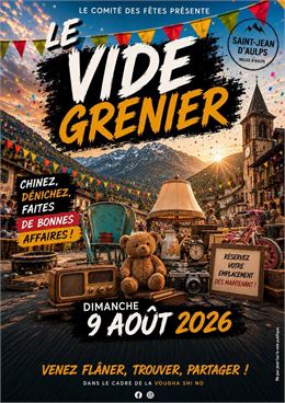 Le vide grenier de la Vougha Shi No - Comité des fêtes de Saint jean d'Aulps
