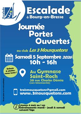 Journée Portes Ouvertes au club Les 3 Mousquetons