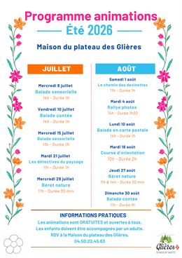 Animations aux Glières - Animations aux Glières