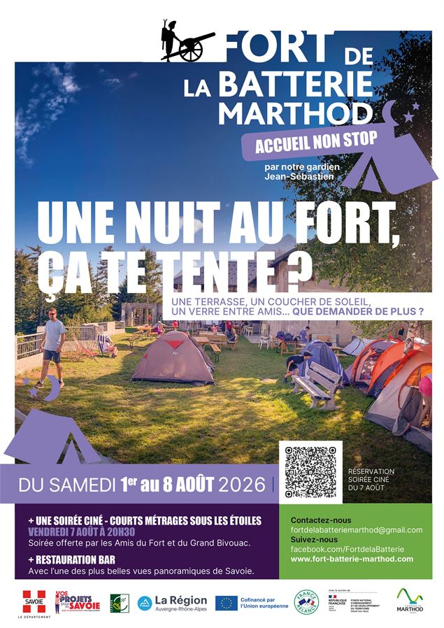 Une nuit au fort..ça te tente ?_Marthod