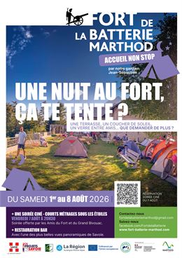 Une nuit au fort..ça te tente ?_Marthod