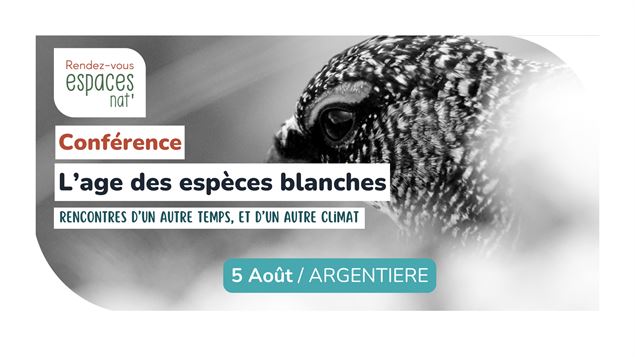 Conférence - L'âge des espèces blanches_Argentière