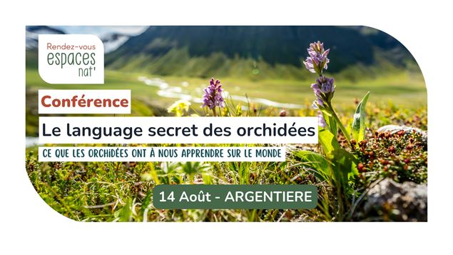 Conférence - Le langage secret des orchidées_Argentière