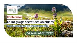 Conférence - Le langage secret des orchidées_Argentière