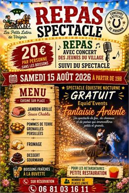 Concours d'attelage régional et spectacle équestre nocturne_Virignin - Les Petits Lutins de Virignin