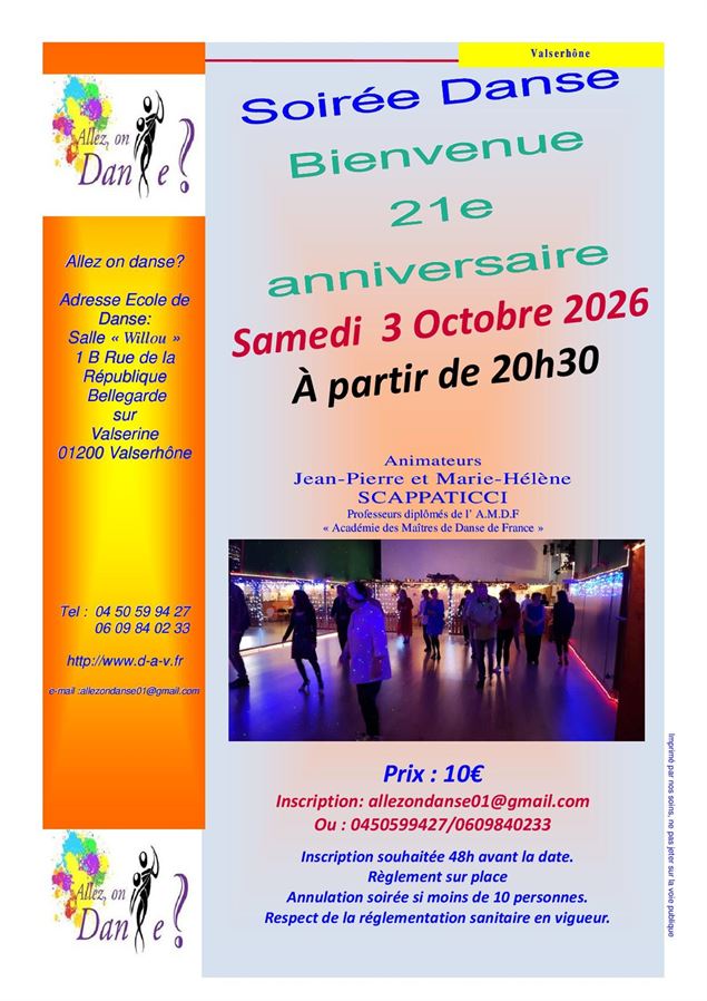 Soirée toutes danses_Valserhône - Danse Académie