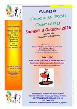 Stage de Rock and Roll dancing_Valserhône - Danse Académie