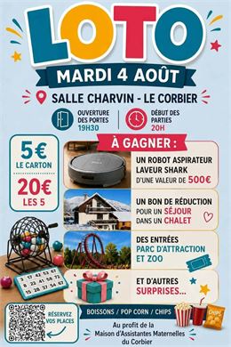 Loto de la MAM du Corbier_Le Corbier