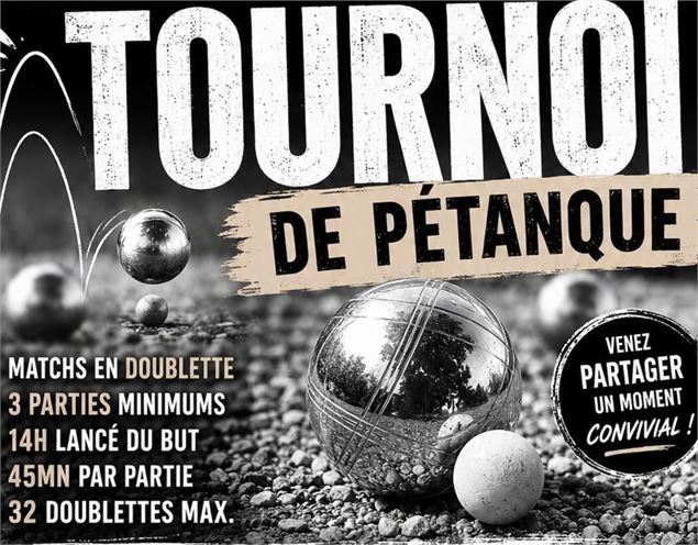 Tournoi de pétanque_Doussard - Boules_de_la_forêt_noire