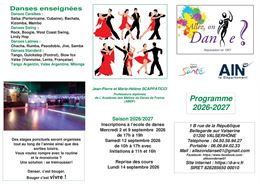 Inscriptions saison 2026-2027_Valserhône - Allez on Danse