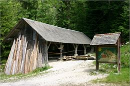 Scierie à grand cadre de Bellecombe - Association Amis du patrimoine Bellecombes-en-Bauges