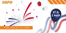 Fête Nationale 2026 - Mairie de Viriat