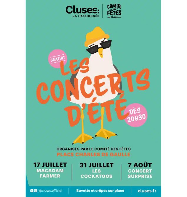 Concert d'été : Macadam Farmer_Cluses - Ville de Cluses