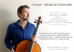 Concert : récital de violoncelle_Tours-en-Savoie