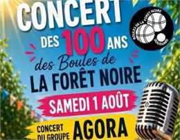 Concert des 100 ans - des Boules de La Forêt noire_Doussard - Boules_de_la_Forêt_noire