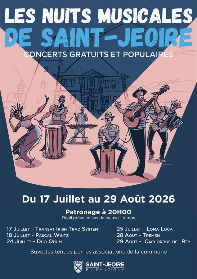 Les nuits Musicales - TDC-Communication-ST-JEoire