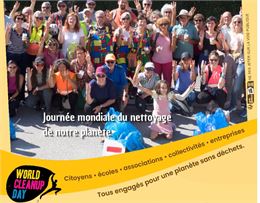 participants au world cleanup day - World Cleanup Day
