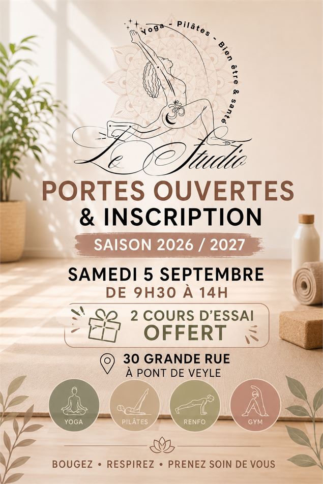 Porte Ouverte et Inscriptions saison 2026/2027