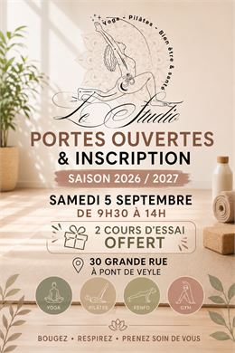 Porte Ouverte et Inscriptions saison 2026/2027