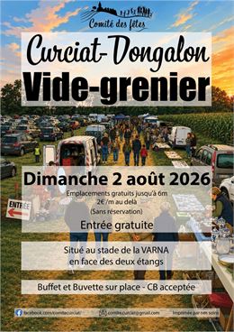 Affiche - ©Comité des fêtes Curciat Dongalon