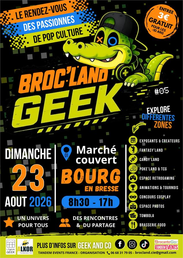 Broc Land Geek - TANDEM EVENTS