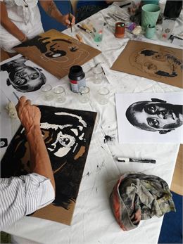 Atelier PORTRAIT avec Marie Extrasystole - DR / Marie Extrasystole