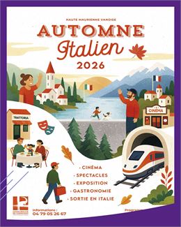 Affiche Automne italien - CCHMV