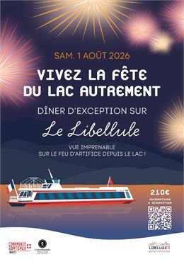 La fête du lac à bord du libellule_Annecy